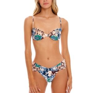 NWT Agua Bendita Bikini Set, High Waist